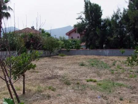 676M2 Grundstück Zum Verkauf In Dalyan Zum Verkauf In Dalyan An Der Ecke