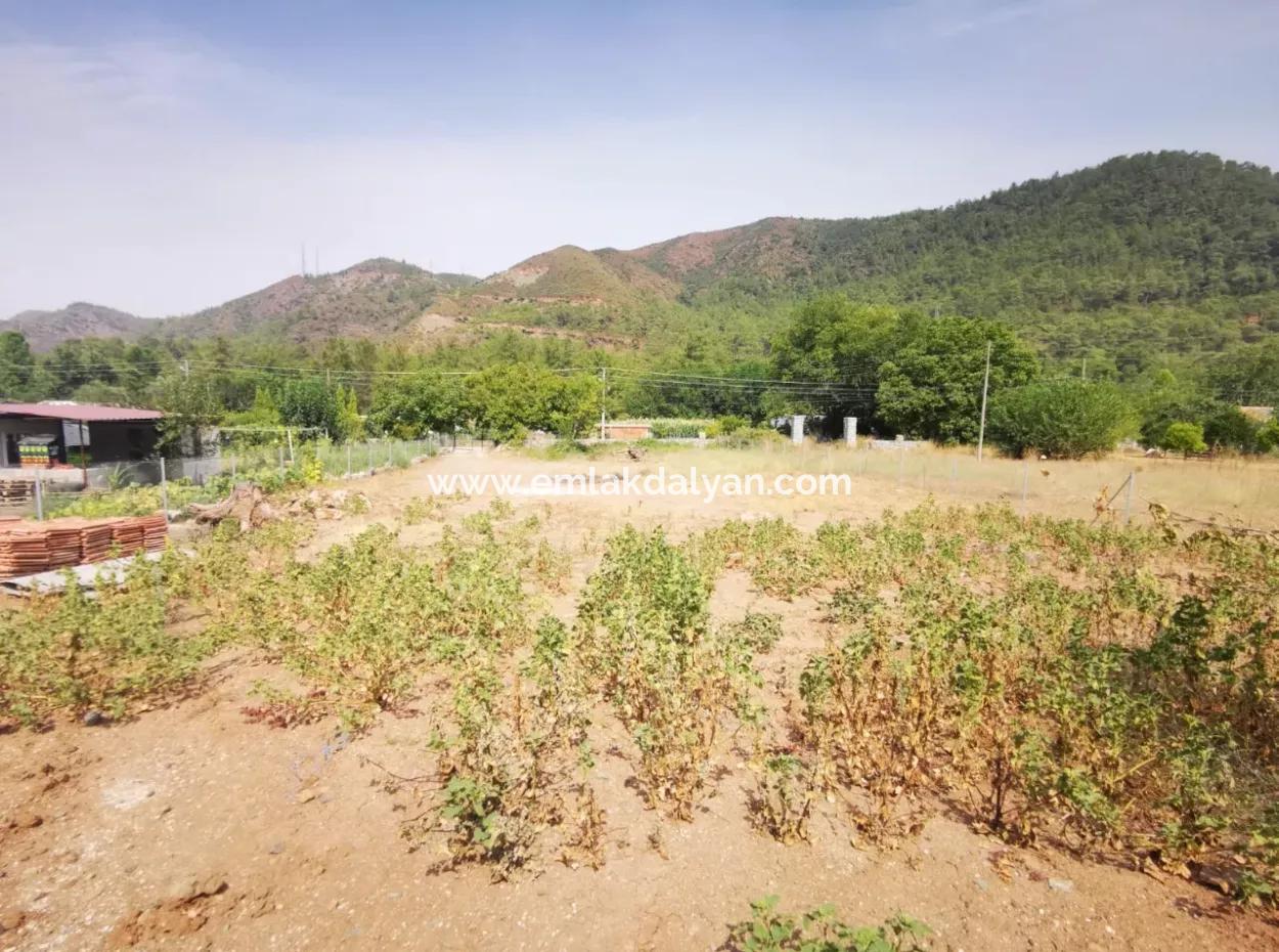 1245M2  Land For Sale In Marmaris Çamlı