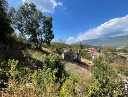 Land For Sale In Akçapnar With Sea View 500M2 Zoning